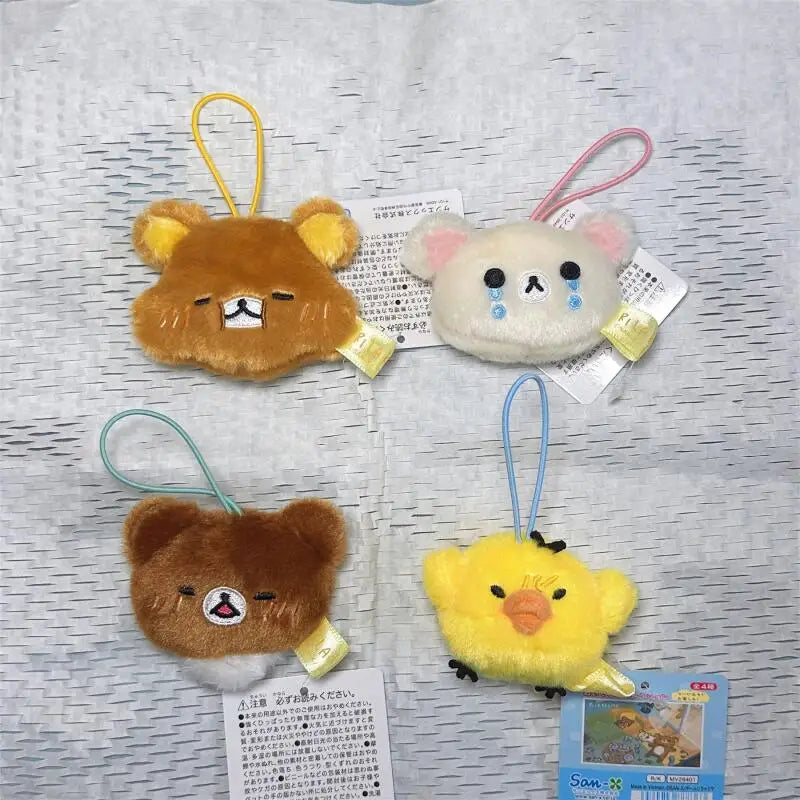 Rilakkuma Bear Phone Lanyard Plush