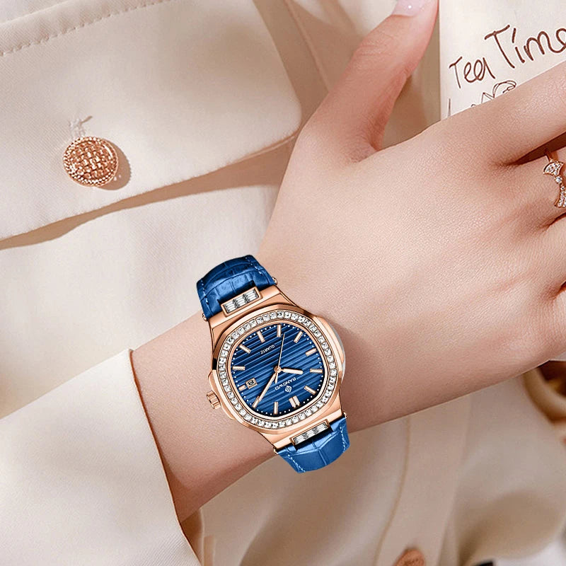 Retro Leather Quartz Watch
