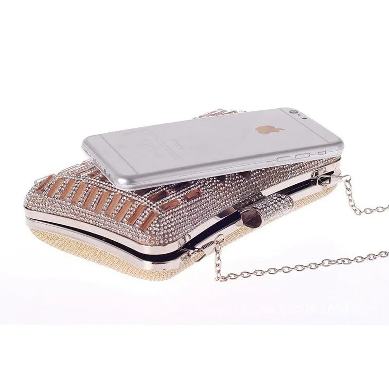 Rhinestone Diamond Clutch Bag