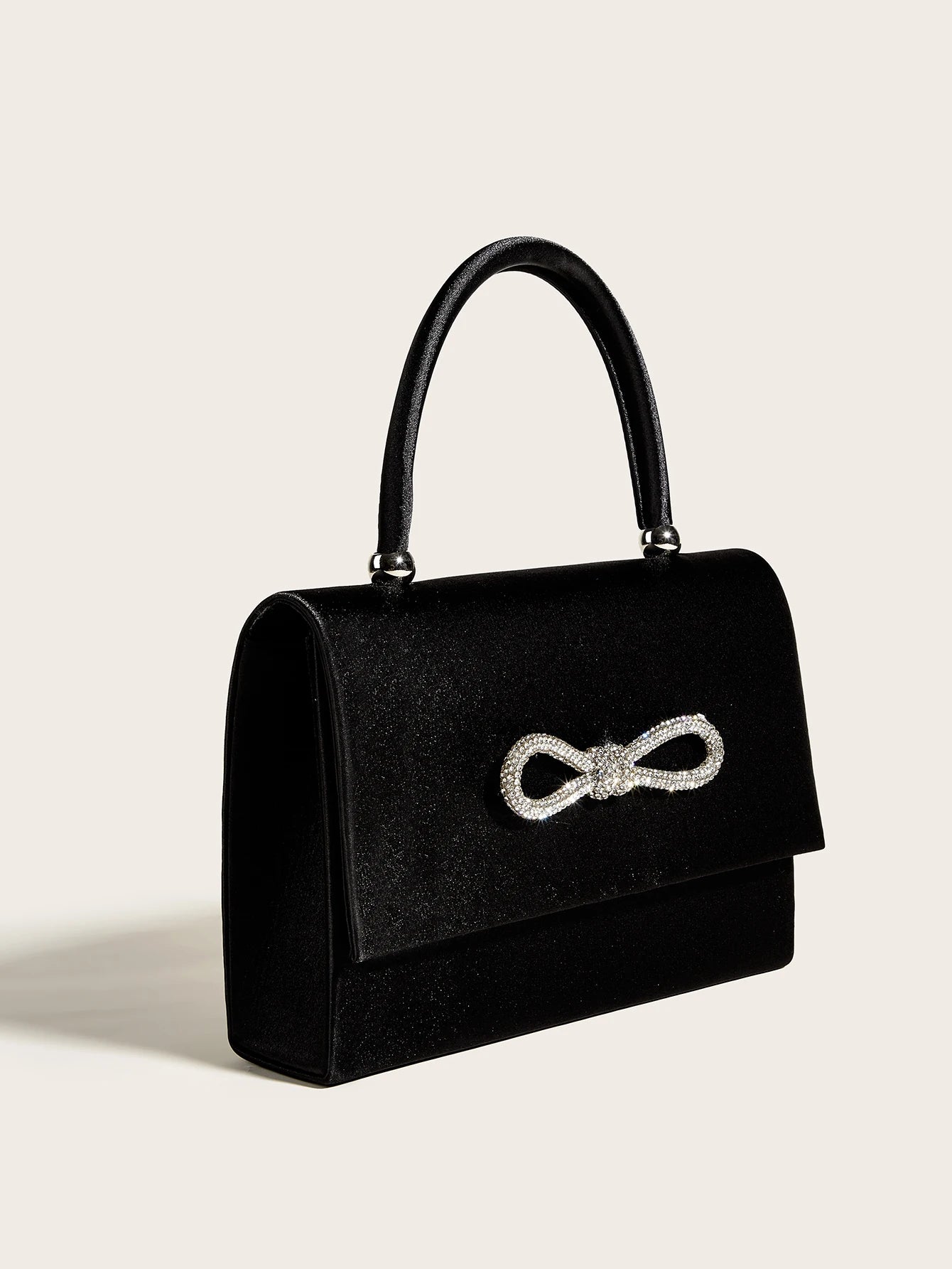 Bowknot Diamond Evening Clutch