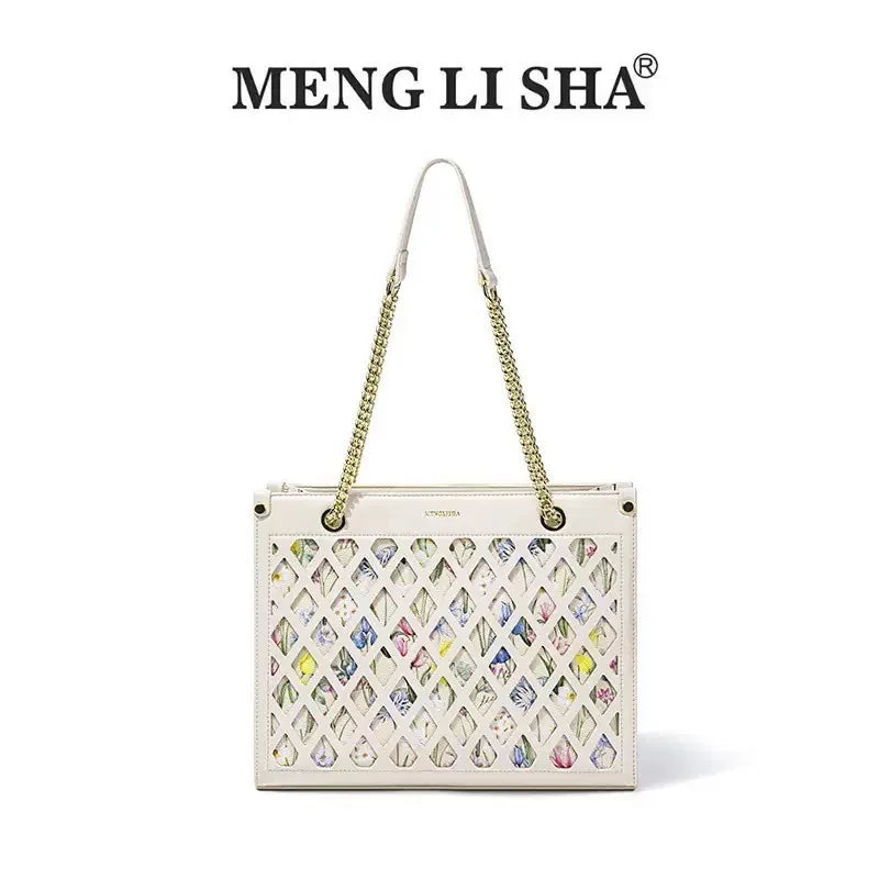 Color-Block Commuter Tote