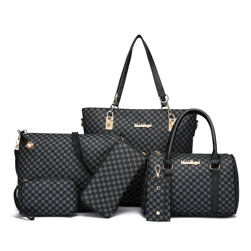 6-Piece Women Handbag Set