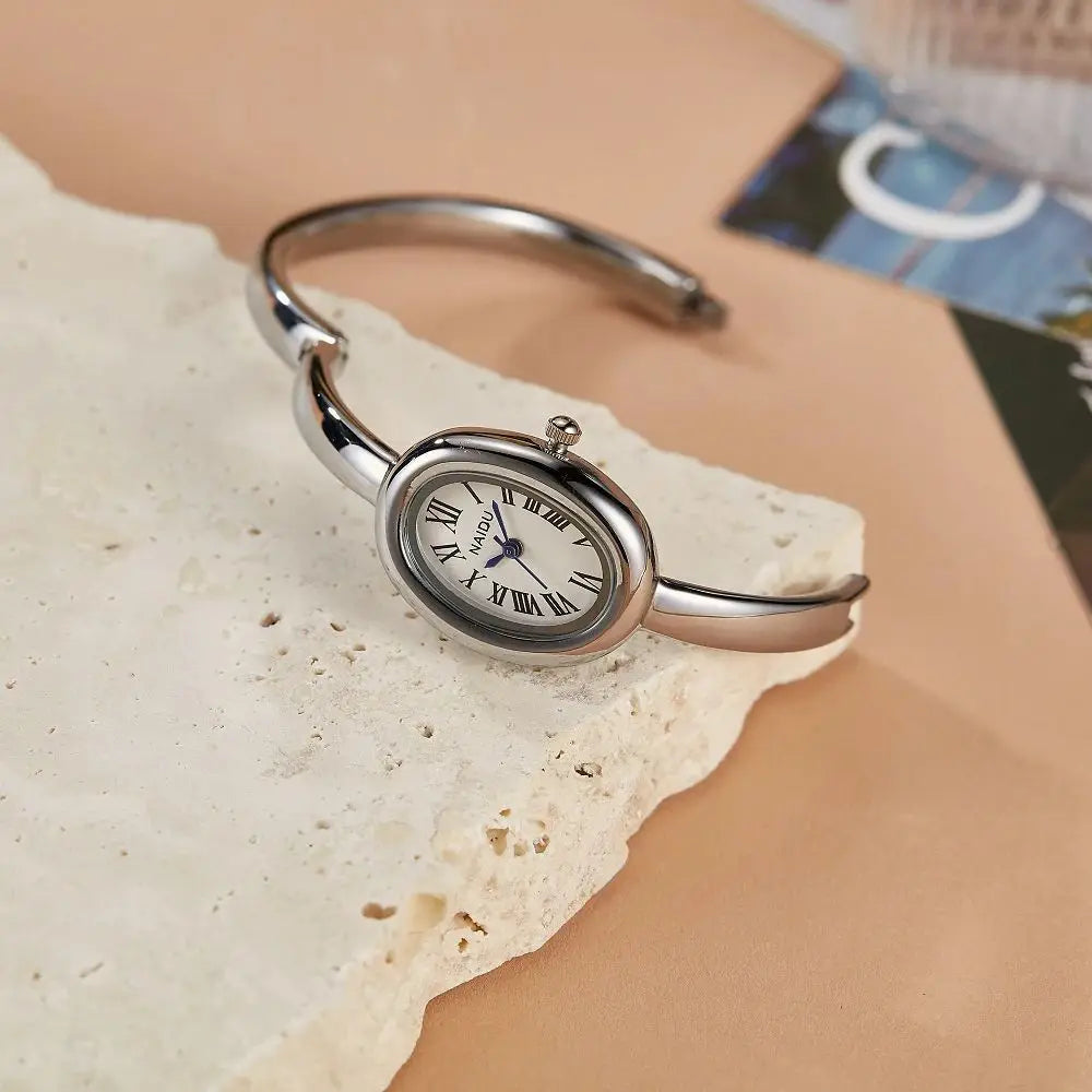 Roman Oval Bracelet Ladies Watch