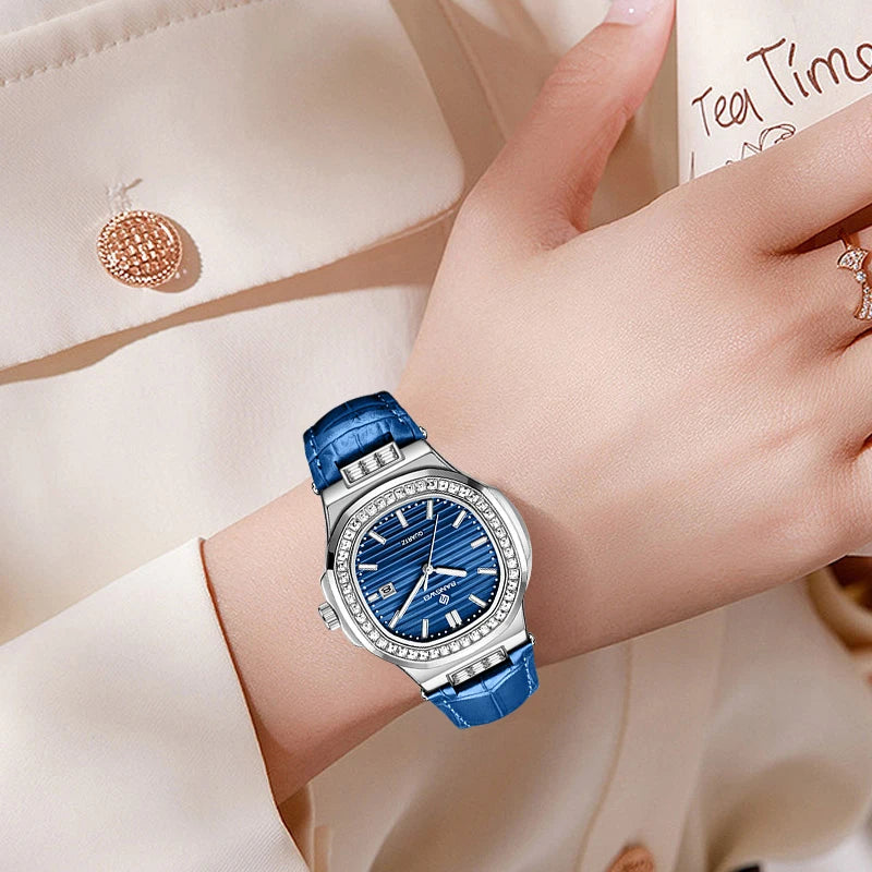 Retro Leather Quartz Watch
