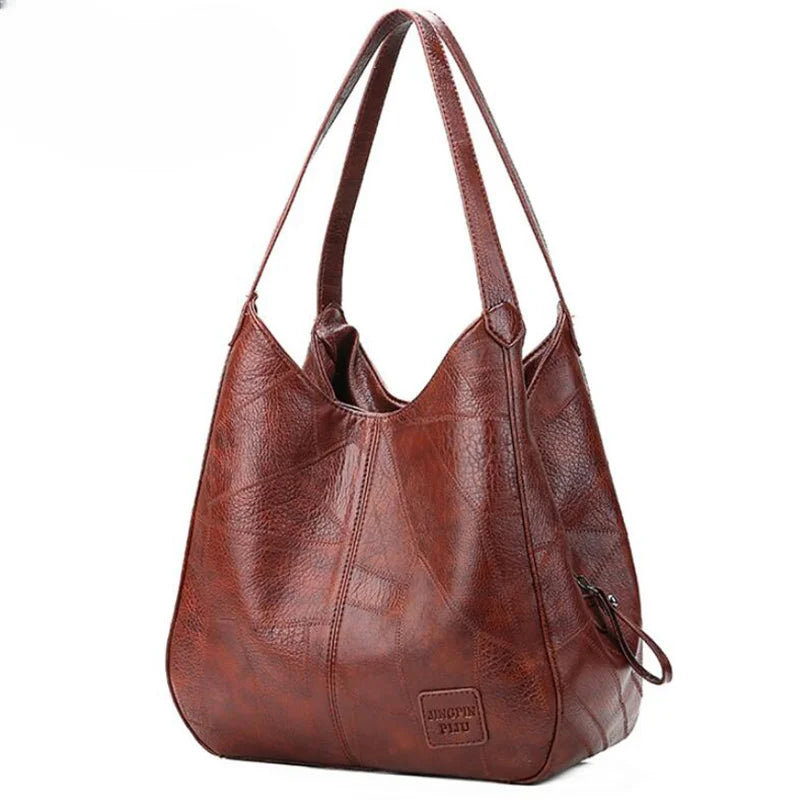 Vintage Luxury Shoulder Tote Bag