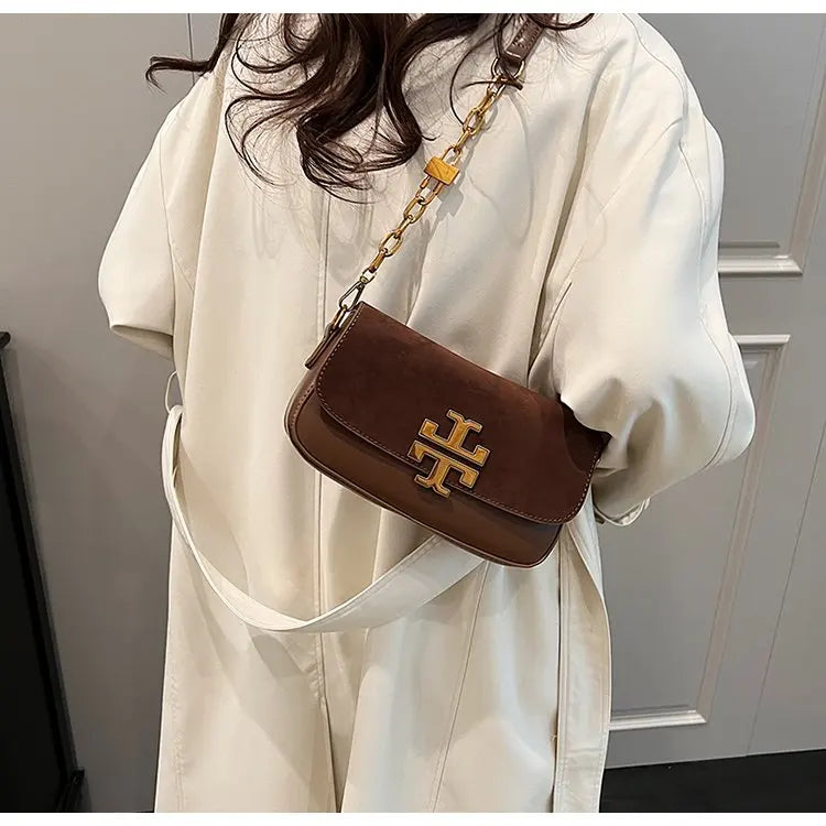 Leather Tote Crossbody Elegant