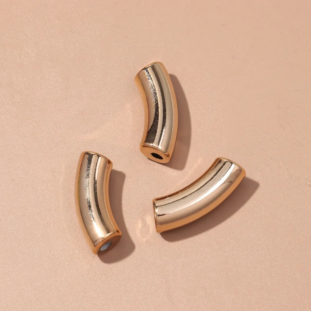 Acrylic Bamboo Tube Bead Set
