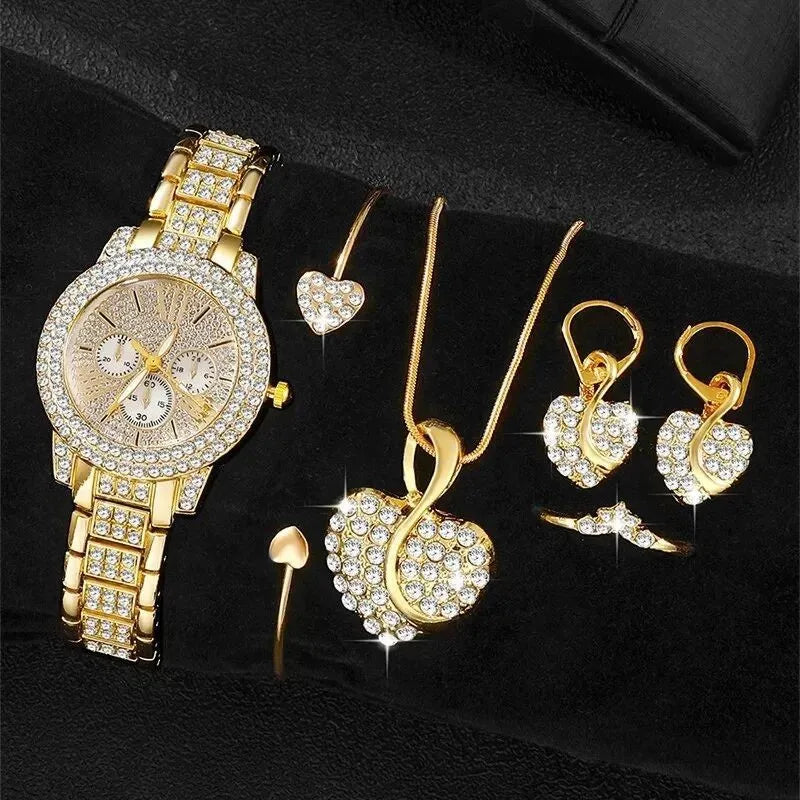 6-Piece Bracelet Watch Set