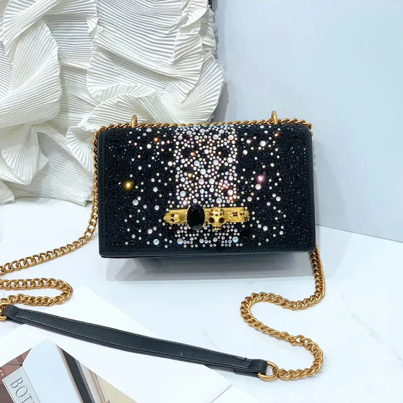 Women's Rhinestone Evening Clutch Bag