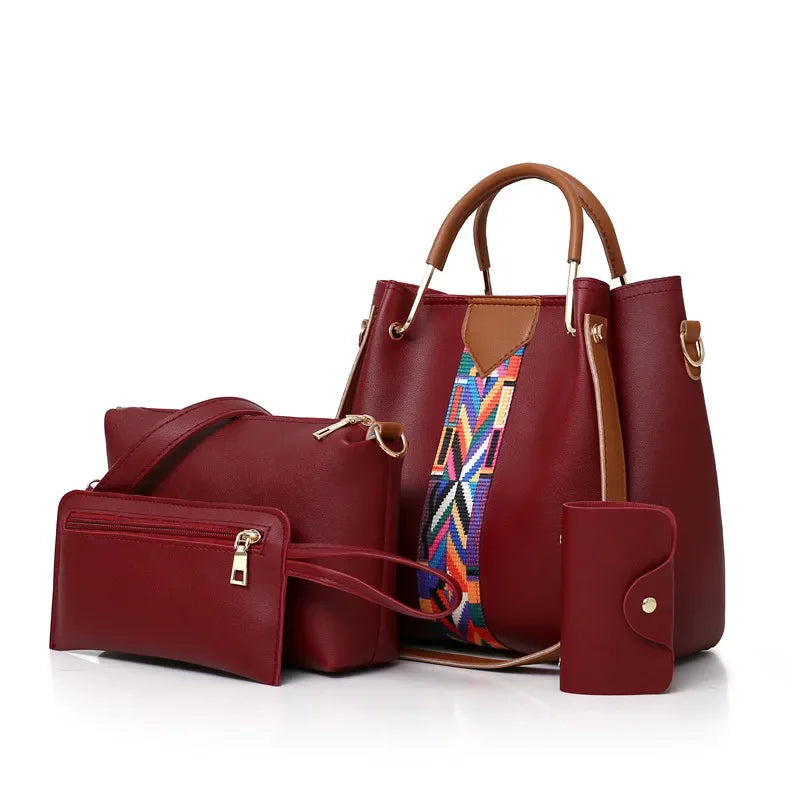 4-Piece Tote Bag Set