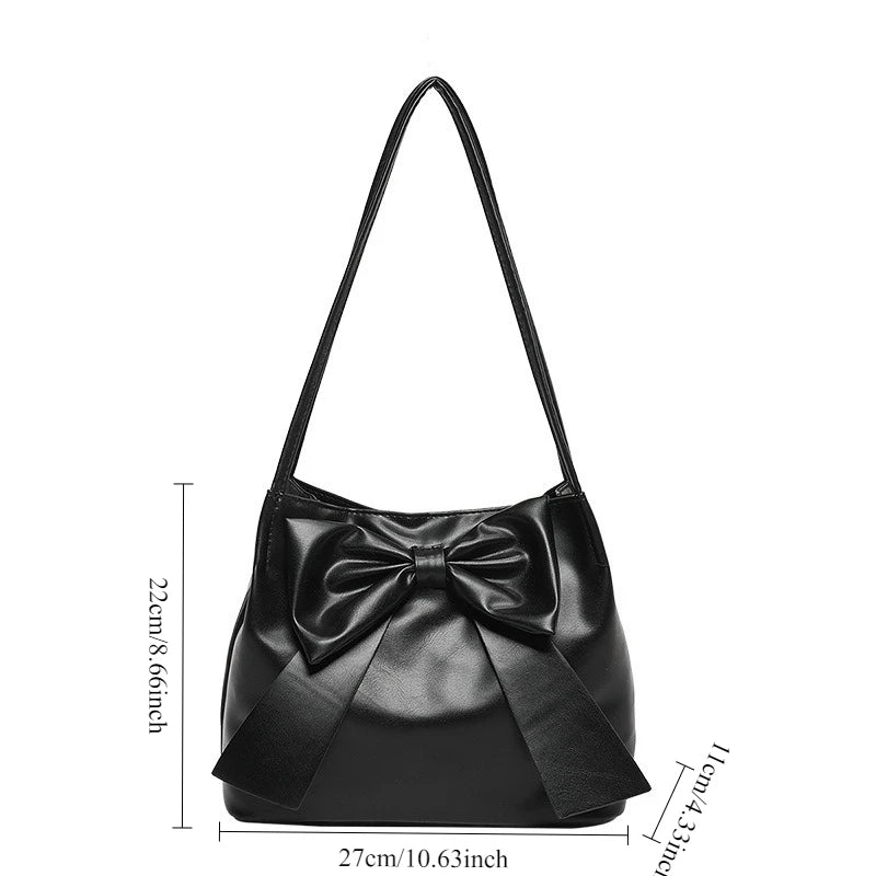 Butterfly Bow Shoulder Tote