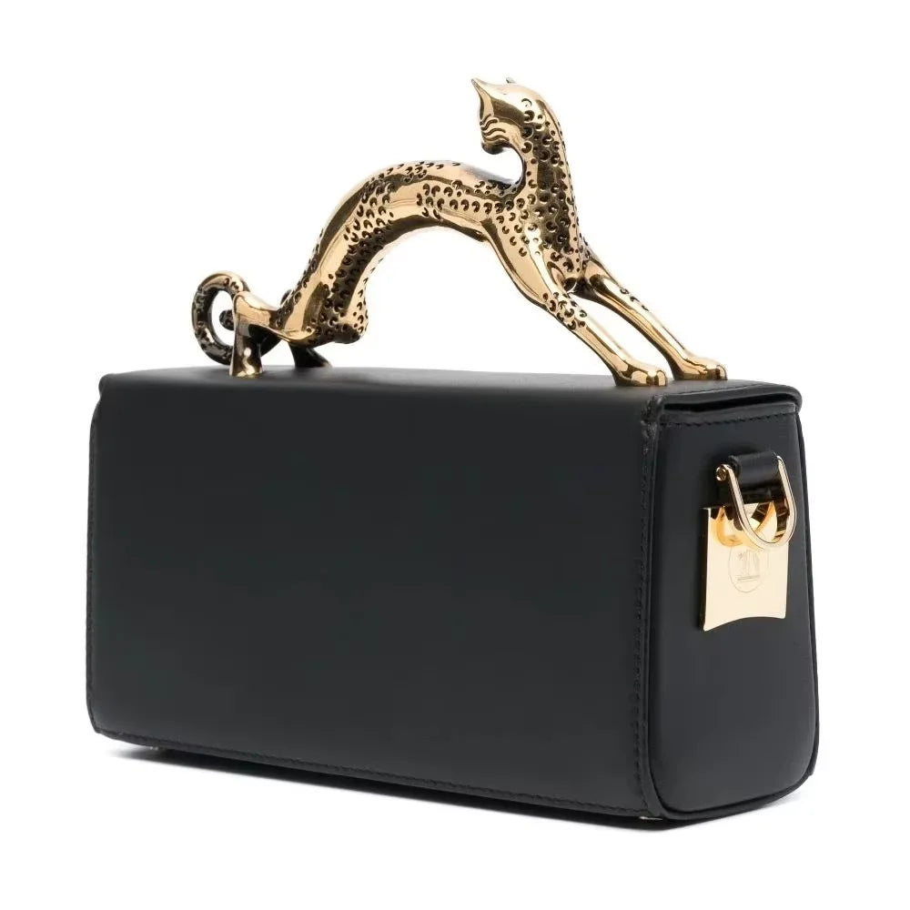Metal Handle Rectangular Bag