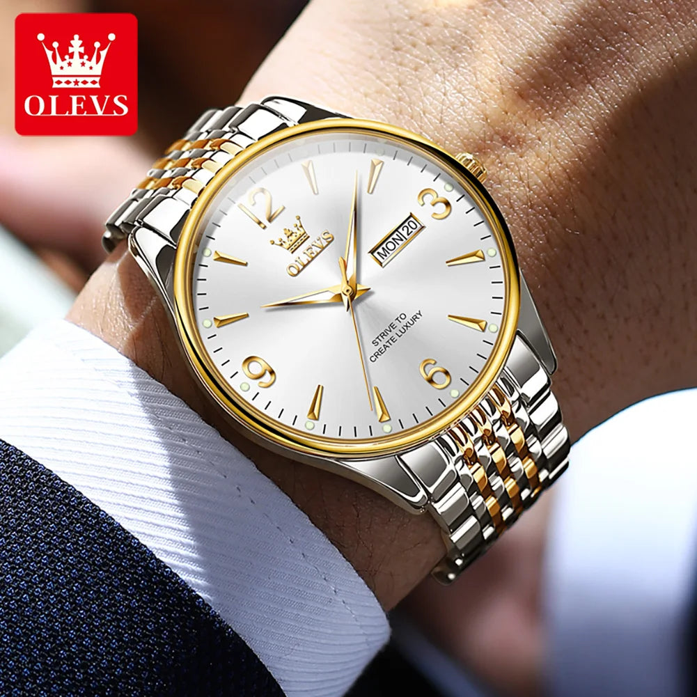 OLEVS Auto Date Men's Watch