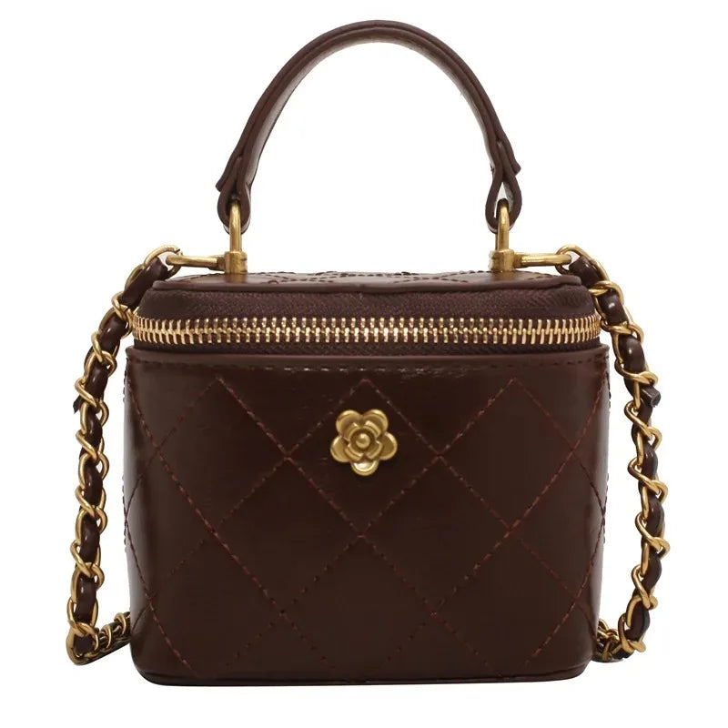 Square Designer Crossbody Bag