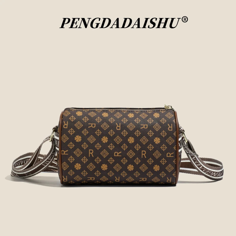 Women's Letter Print Crossbody Bag