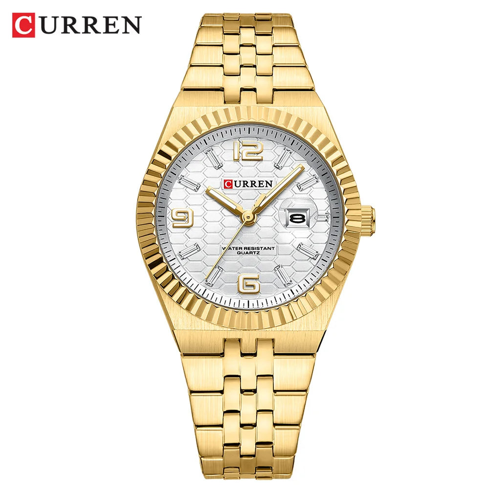CURREN Luminous Date Quartz Watch