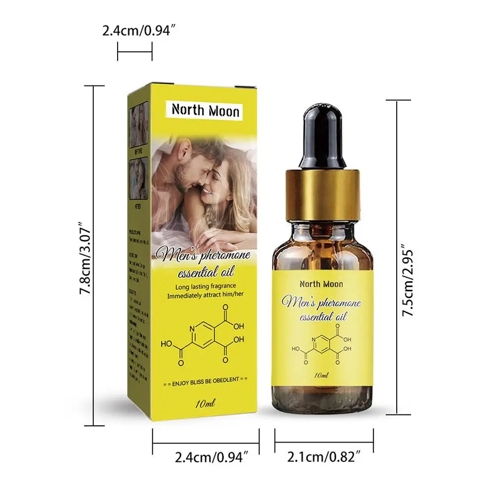 Men's Pheromone Essential Oil Perfume 10ml
