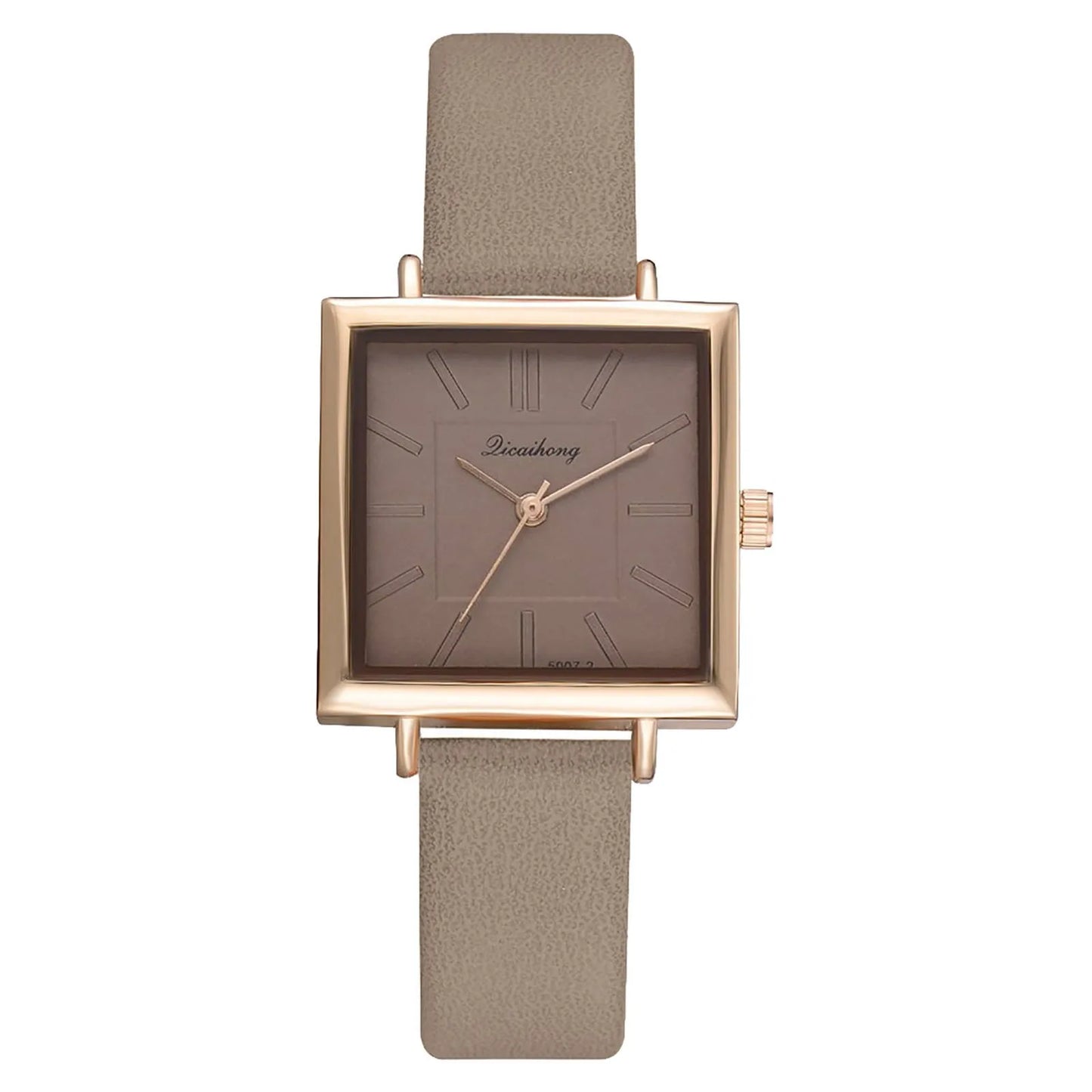 Women's Luxury Leather Digital Watch Casual