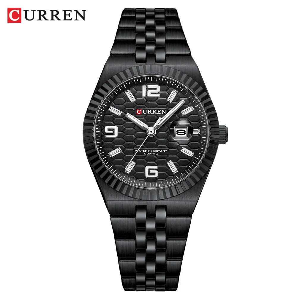 CURREN Luminous Date Quartz Watch