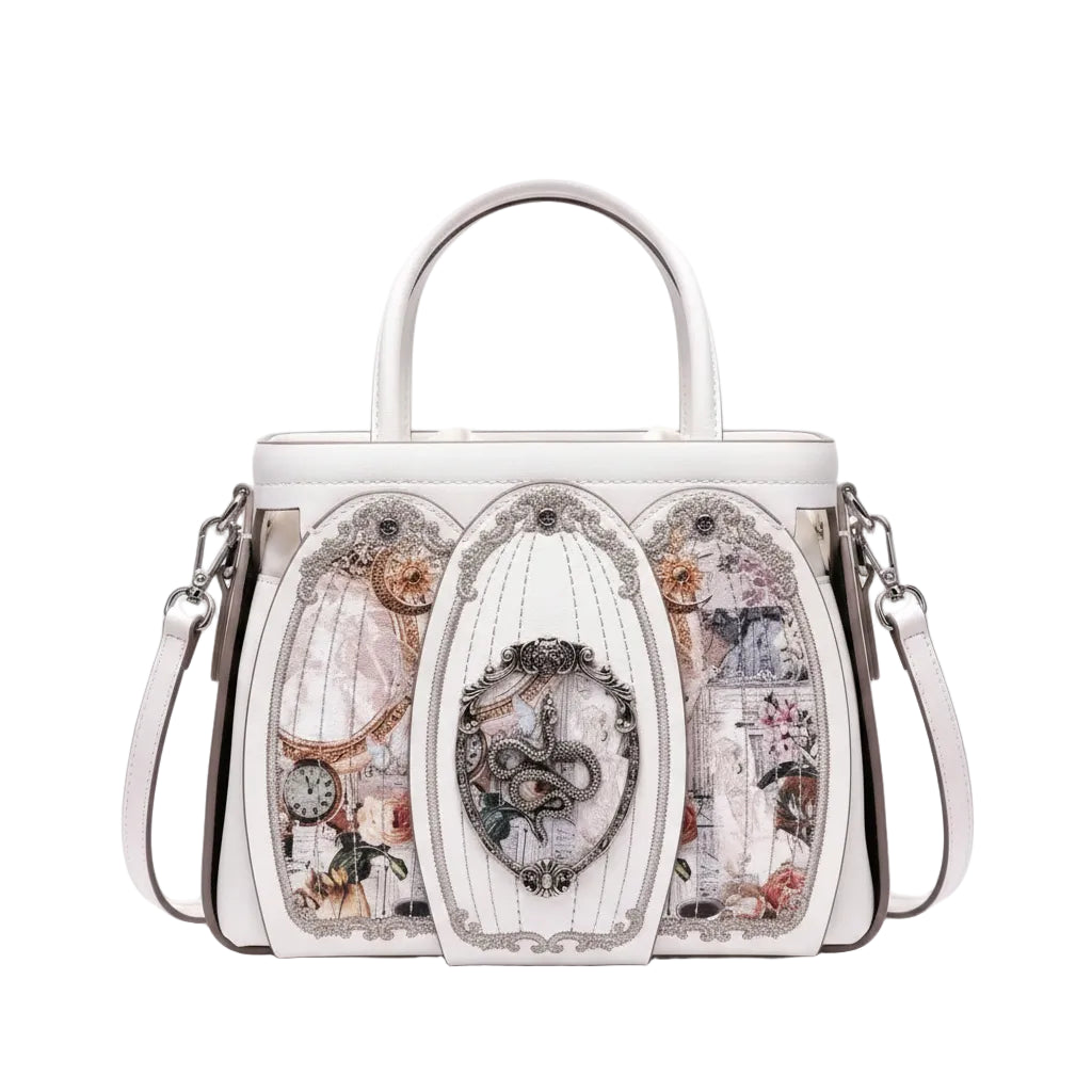 Snake Year Embroidered Bag
