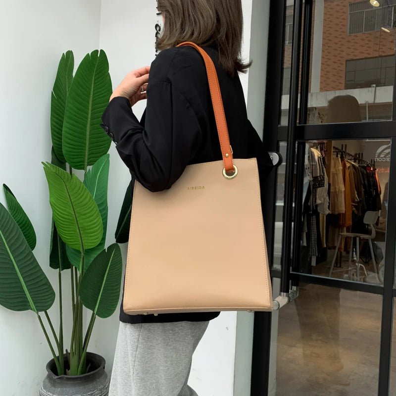 Women's Luxury Leather Tote Bag