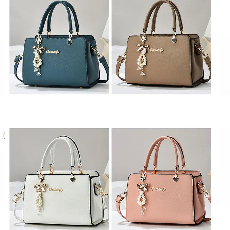 PU Bucket Pattern Crossbody Bag