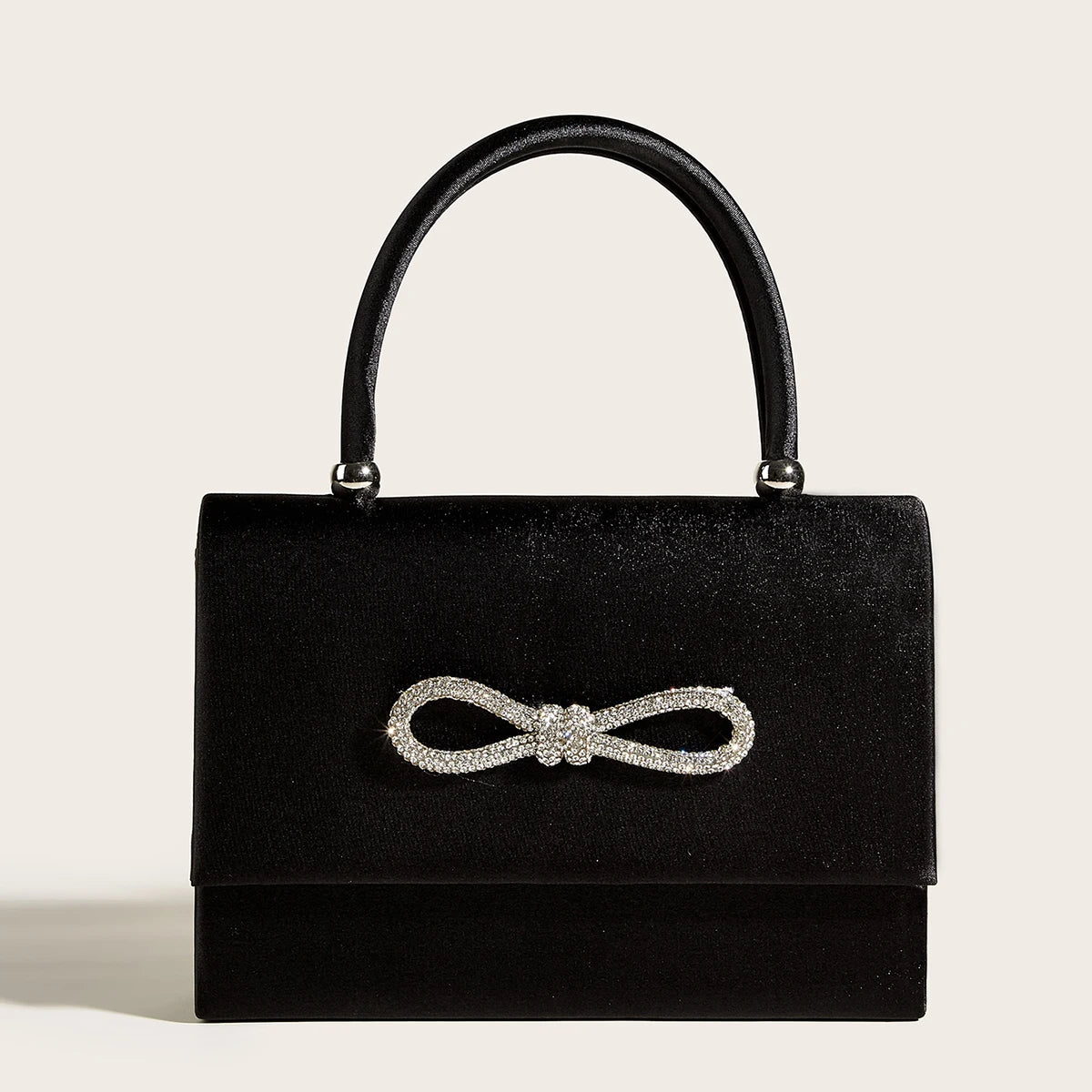 Bowknot Diamond Evening Clutch