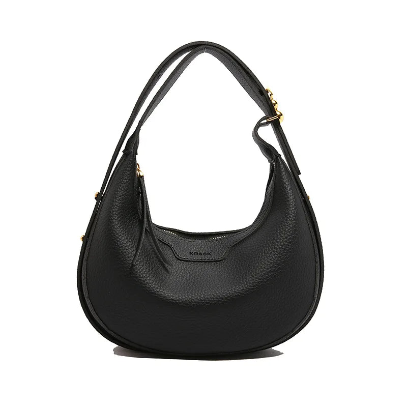 Half Moon Saddle Crossbody Bag