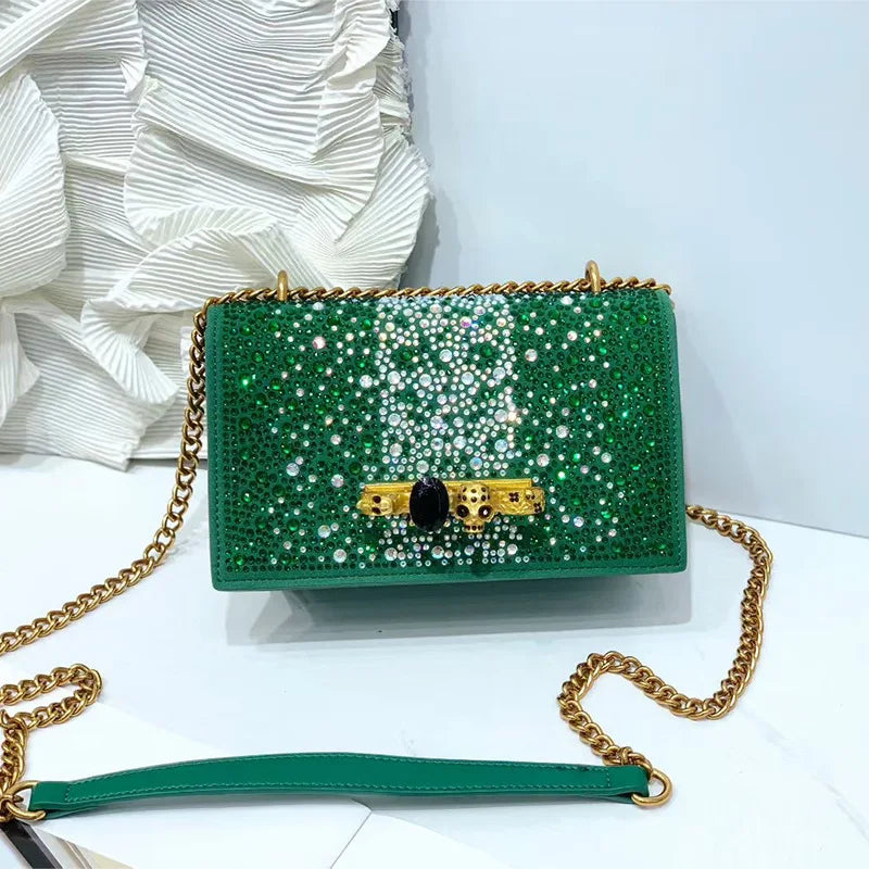 Women's Rhinestone Evening Clutch Bag