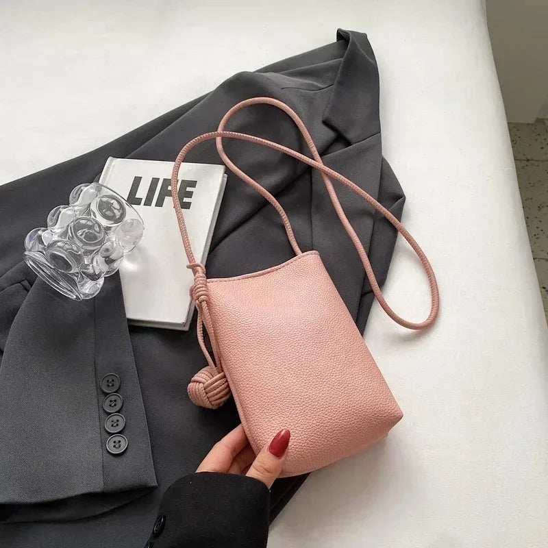 Flap PU Crossbody Phone Purse