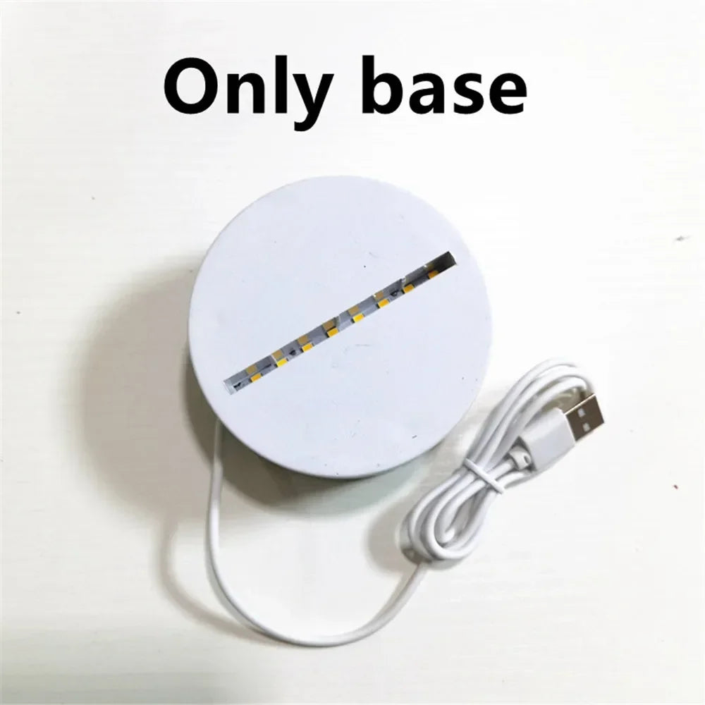 3D Acrylic Neon Sign USB LED Night Light