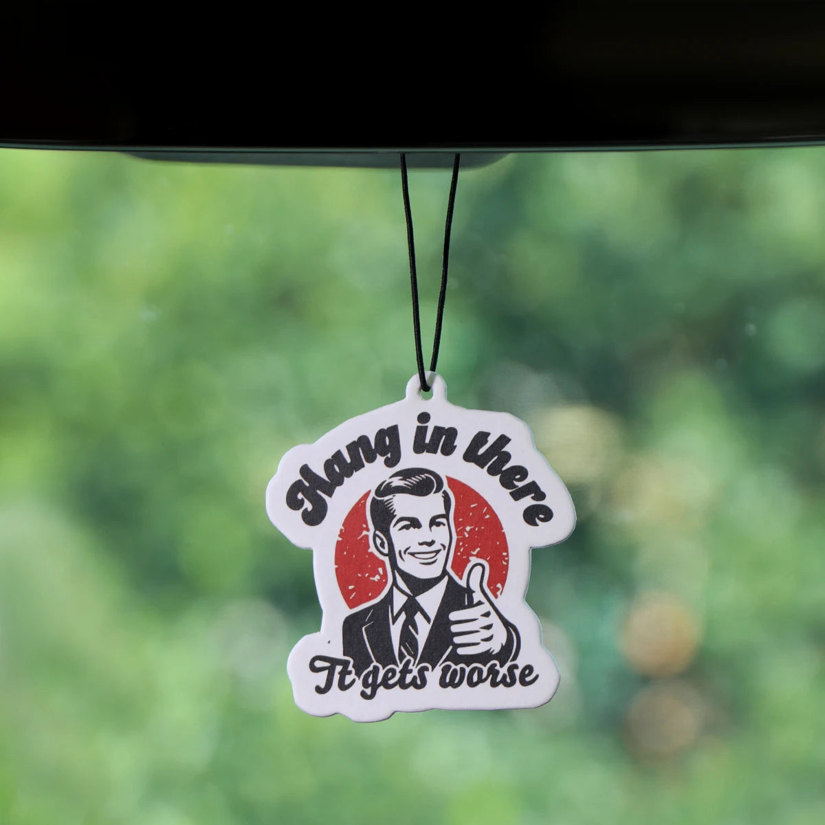 Feminist Quote Hanging Solid Perfume Freshener