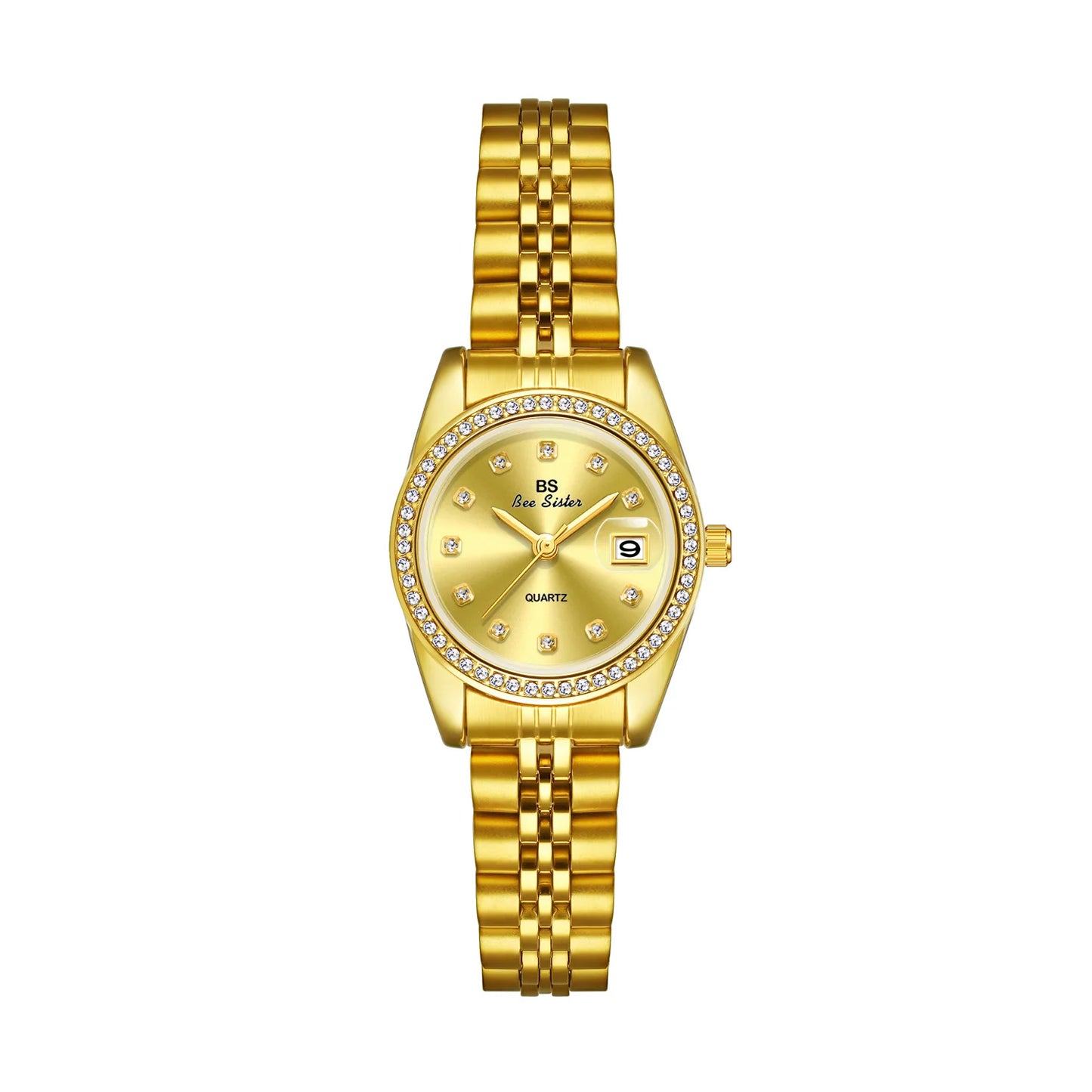 Diamond Calendar Women Watch