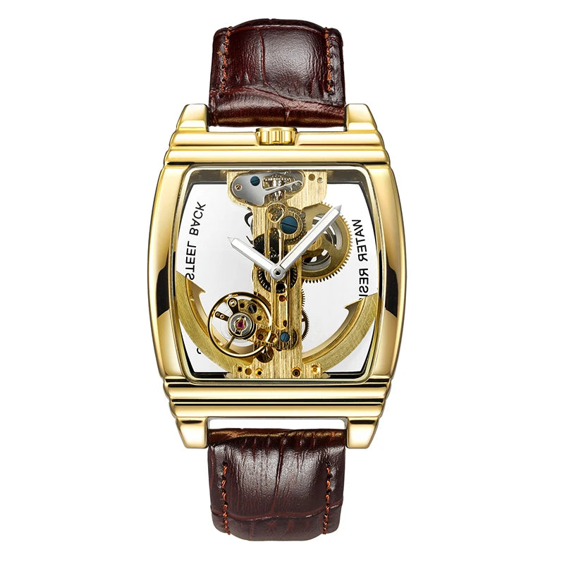 SHENHUA Skeleton Men Watch
