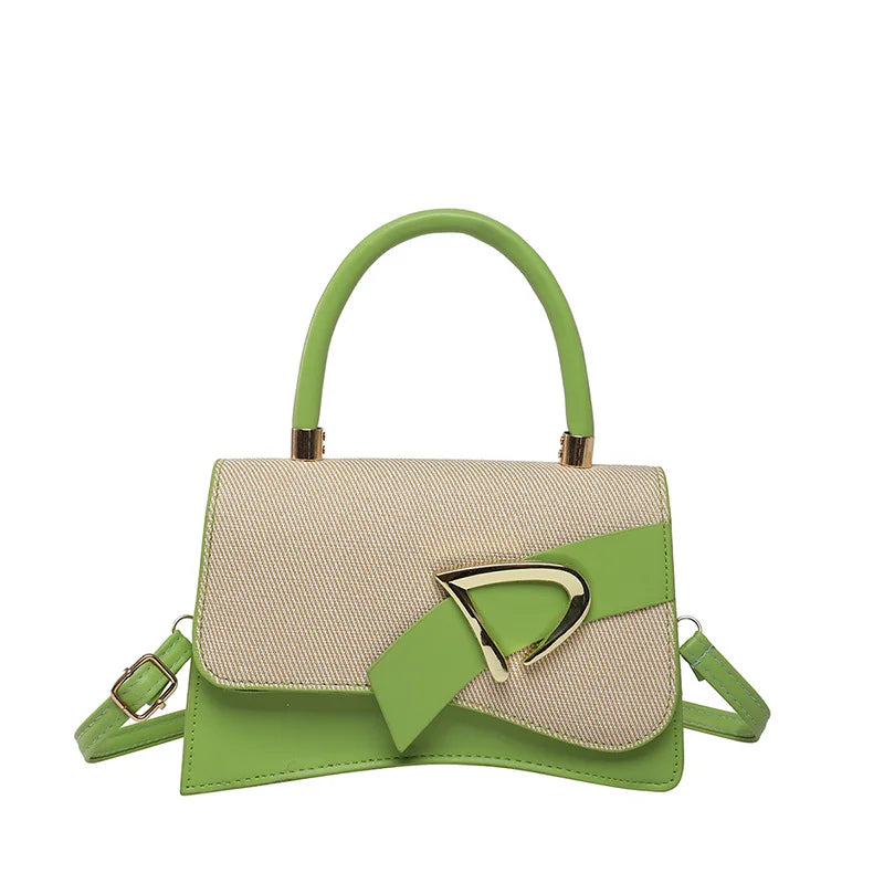Square Bag Bicolor Crossbody