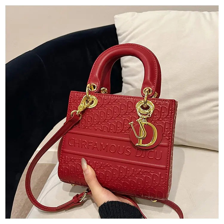 Classic Leather Shoulder Bag