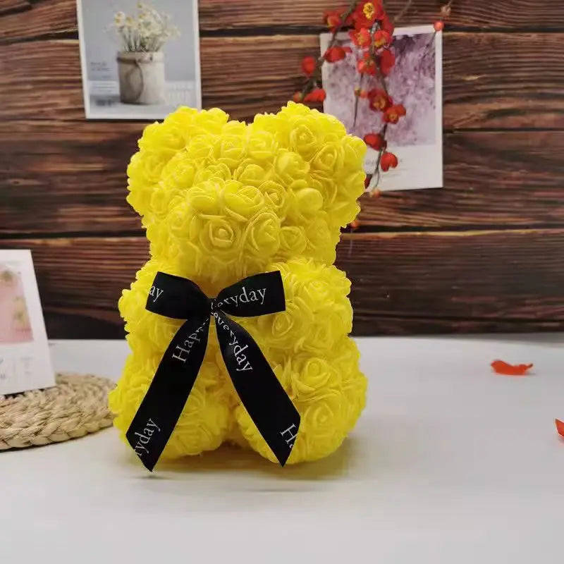 Rose Teddy Bear Gift Valentine Birthday