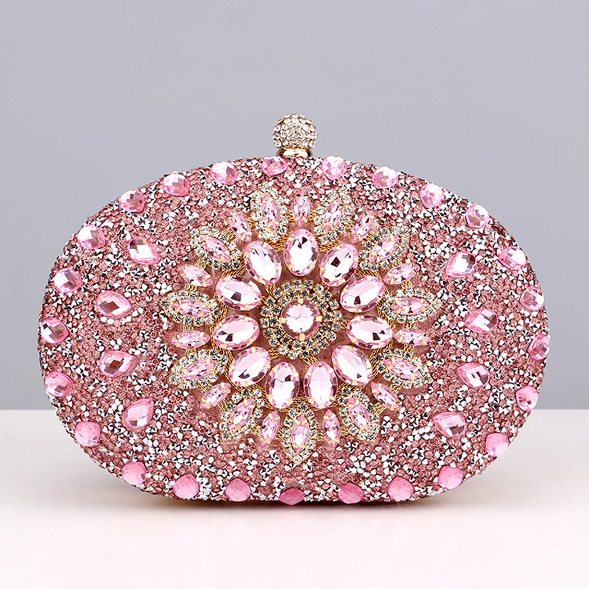 Rhinestone Diamond Evening Clutch