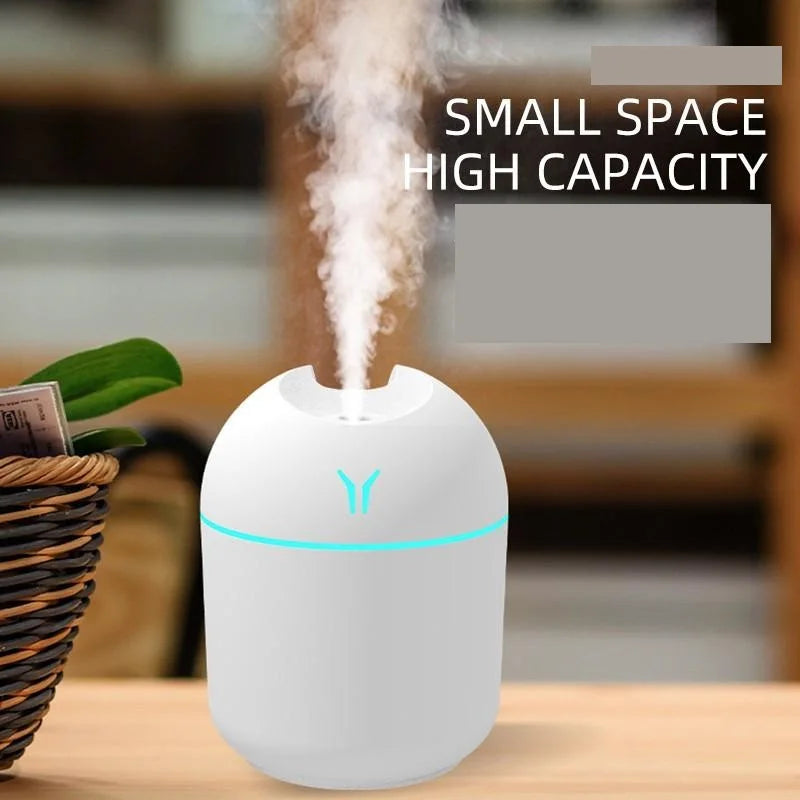 USB Mini Humidifier Aroma Diffuser LED 250ml