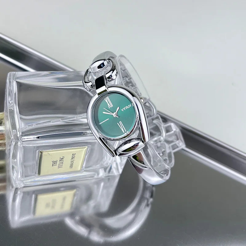 Retro Button Bracelet Watch