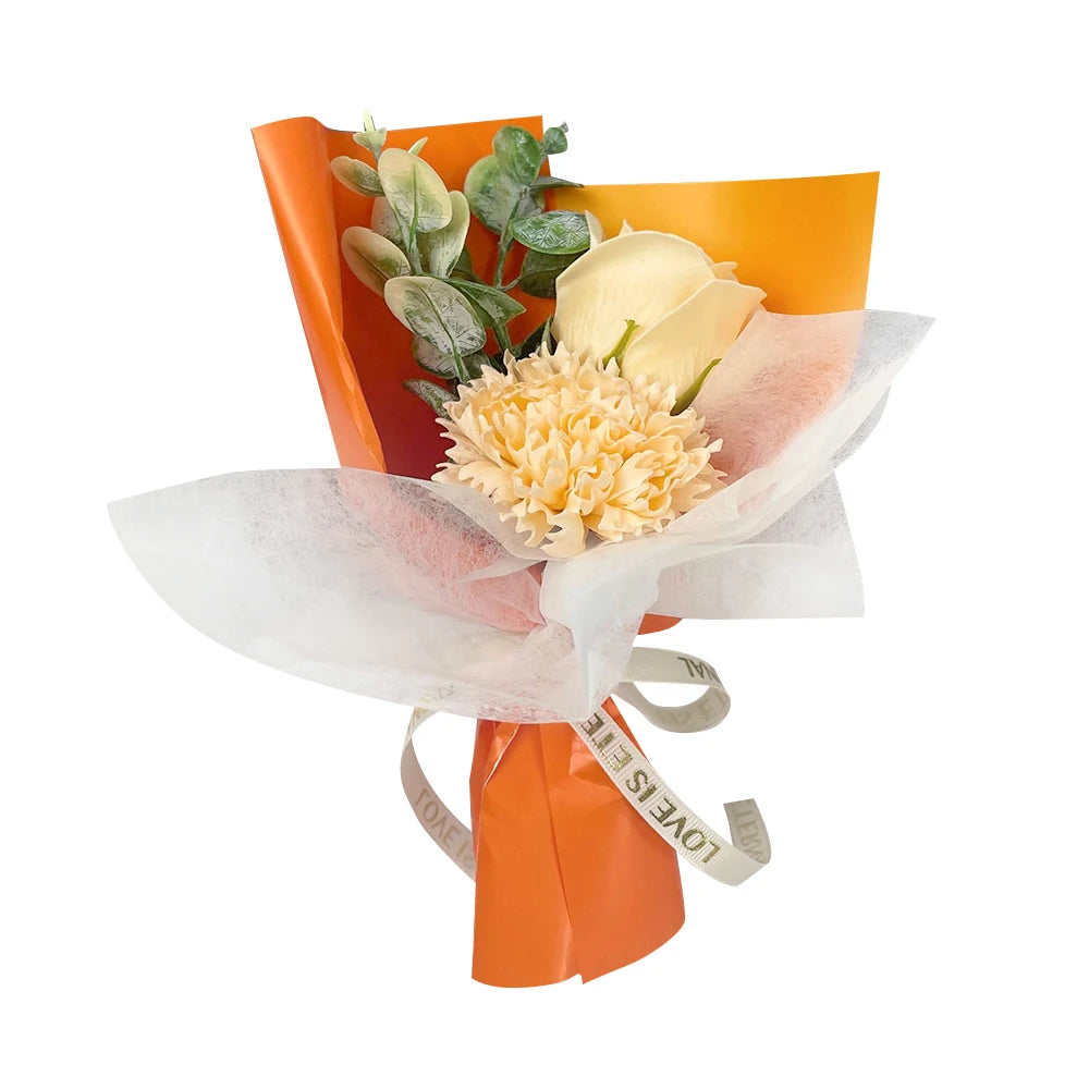 Artificial Silk Daisy Bouquet Wedding Decor