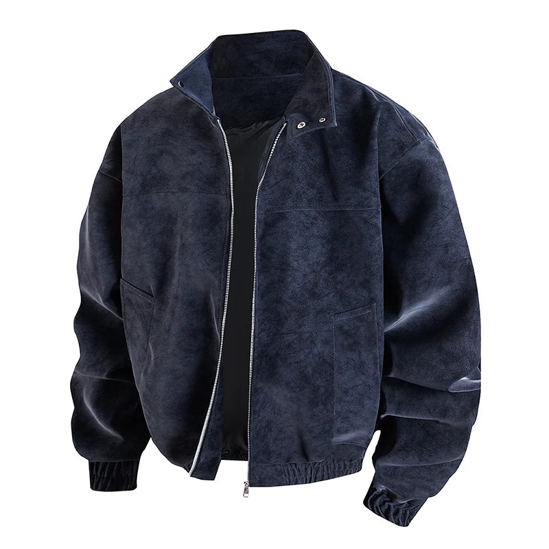 Men's Stand Collar Loose Jacket