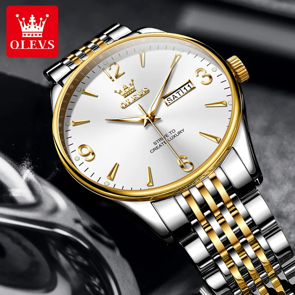 OLEVS Auto Date Men's Watch
