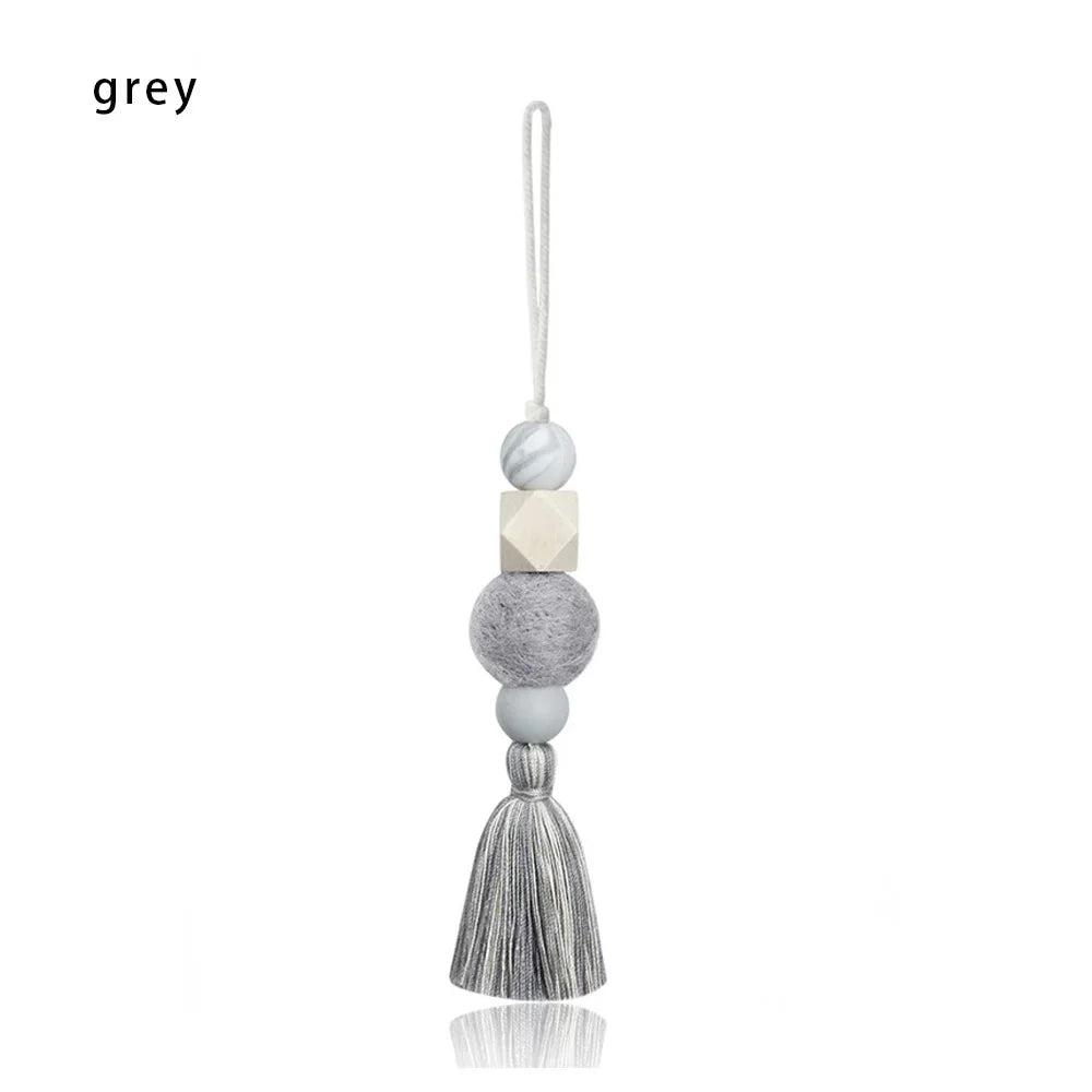 Hanging Glass Perfume Bottle Car Decor