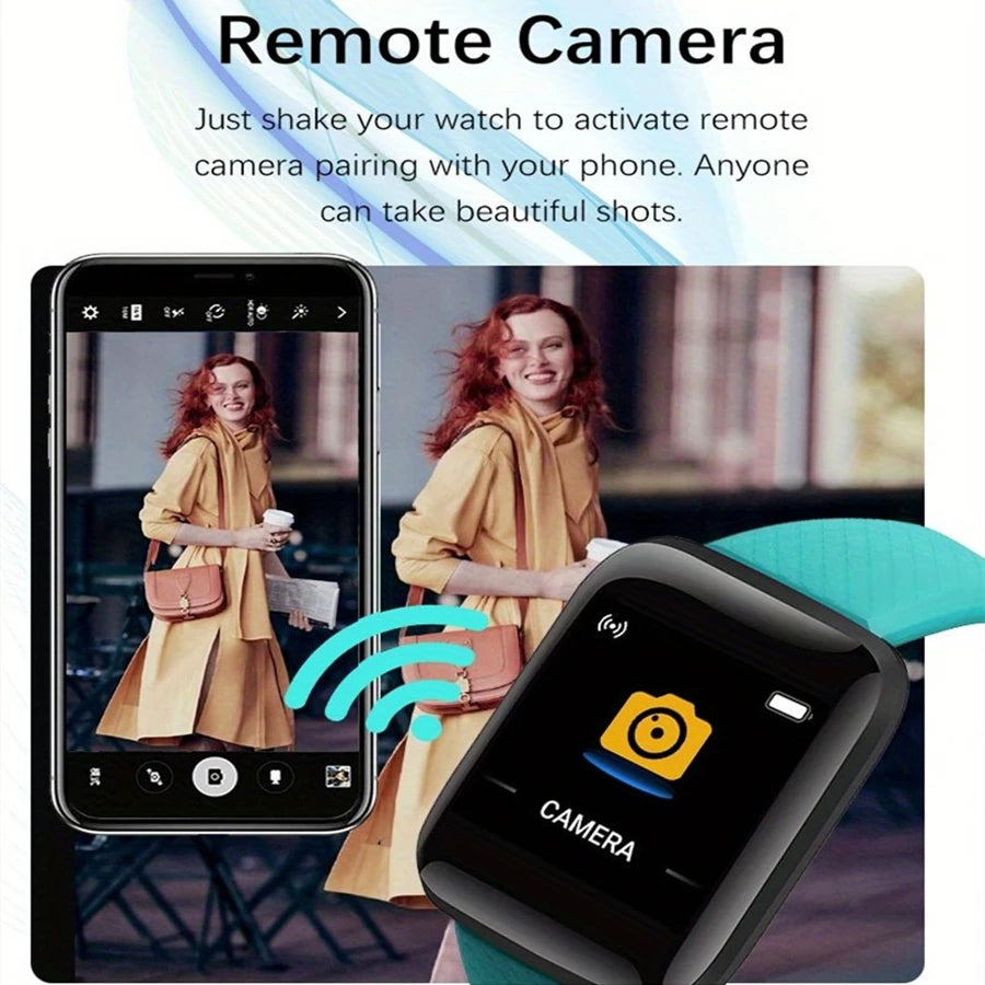 Smart Watch with Fitness Monitor for Android & iOS