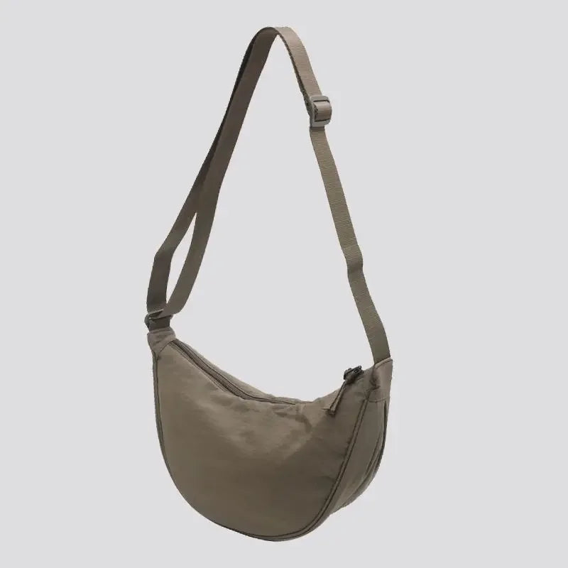 Nylon Hobo Shoulder Bag