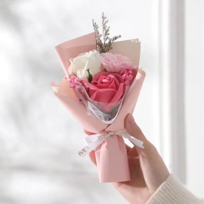 Artificial Rose Bouquet Home Decor Gift