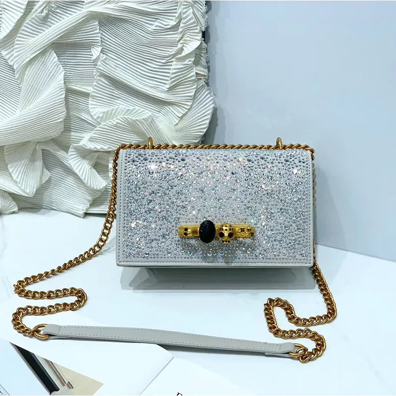 Women's Rhinestone Evening Clutch Bag