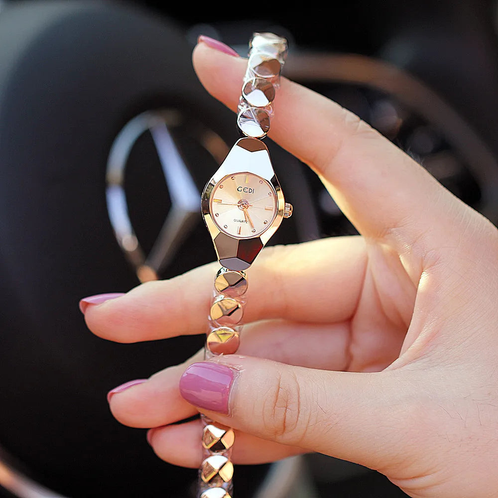 Ceramic Quartz Ladies Dress Watch