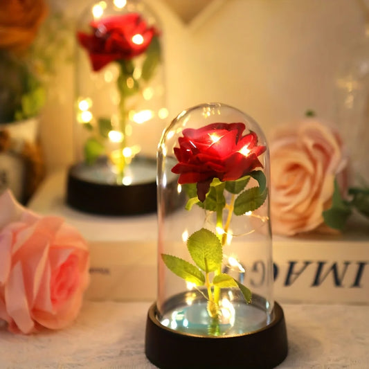 Luminous Eternal Rose Ornament